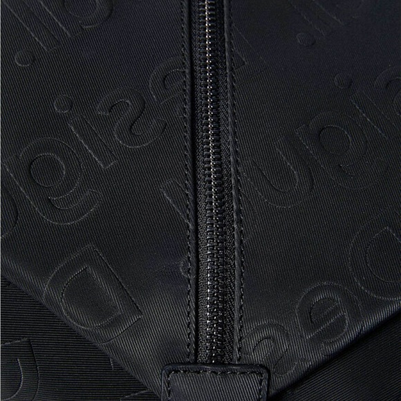 NWOT Desigual Black Embossed Backpack